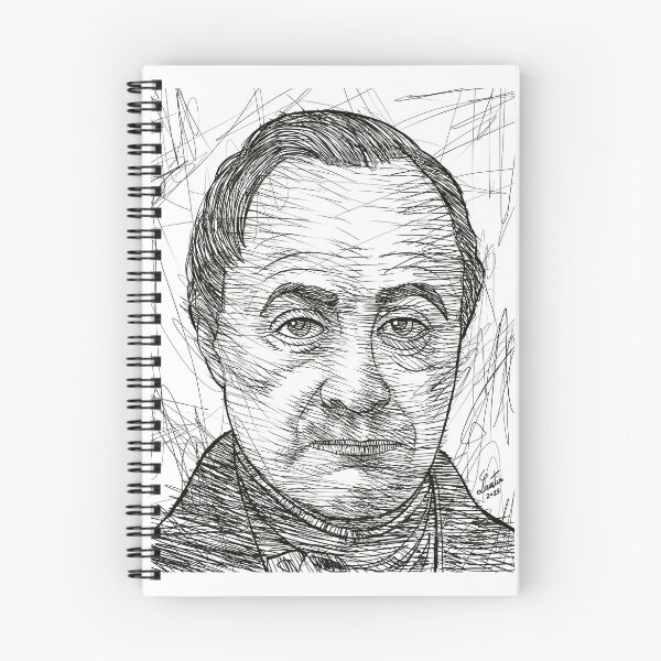 Item preview, AUGUSTE COMTE ink portrait .2 designed and sold by lautir.
