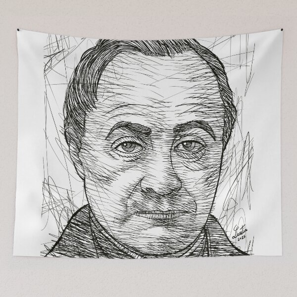 Item preview, AUGUSTE COMTE ink portrait .2 designed and sold by lautir.