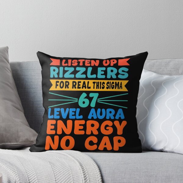Item preview, Listen up Rizzlers This Sigma Has 67 Aura Energy Rizzler Power Quote designed and sold by AsTrooArts.