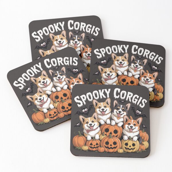 Item preview, Spooky Corgis T-Shirt designed and sold by NicolasGlowArt.