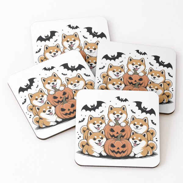 Item preview, Halloween Shiba | T-Shirt designed and sold by NicolasGlowArt.