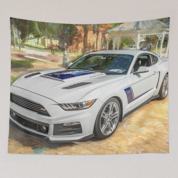 Item preview, 2016 White Ford Mustang Roush Stage 3 X107 designed and sold by RichFrancoCars.