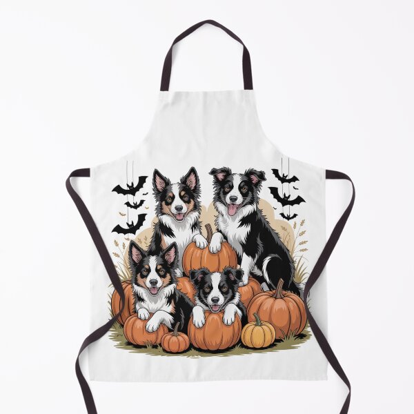 Item preview, Border Collies Halloween | T-Shirt designed and sold by NicolasGlowArt.