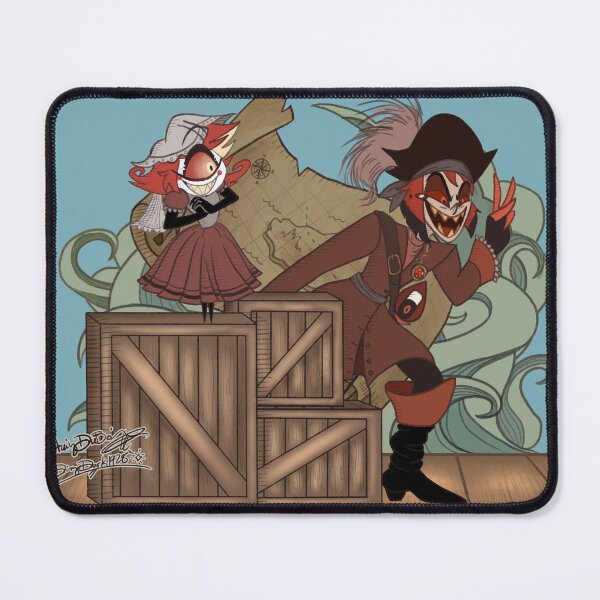 Item preview, Alastor and Niffty (Pirate | Auctioneer | Kitchen Wench) designed and sold by disneydork1928.