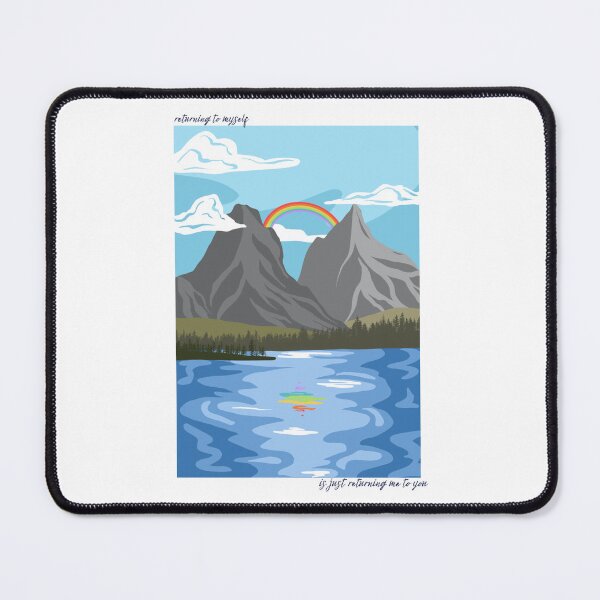 Item preview, Returning Myself Mountains Art Deco designed and sold by CMORRISON12345.