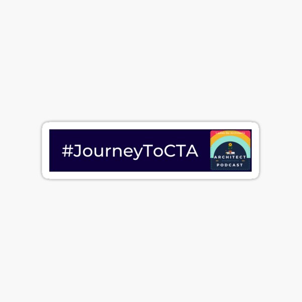 Journey to CTA Podcast Sticker
