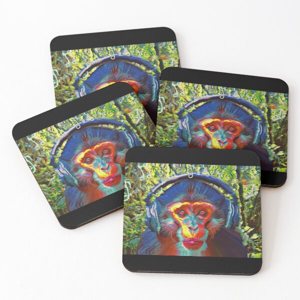 Item preview, Digital Abstract: Music and Monkey Madness designed and sold by BBsGifts.