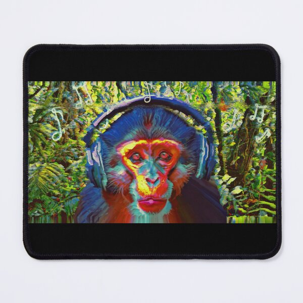 Item preview, Digital Abstract: Music and Monkey Madness designed and sold by BBsGifts.