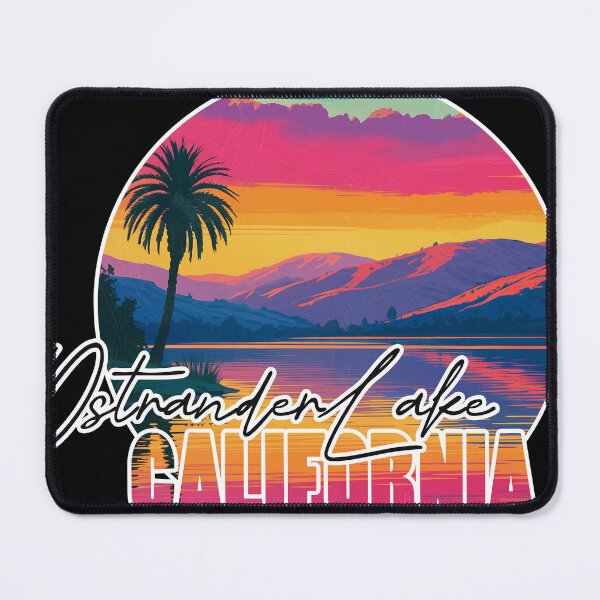 Item preview, Ostrander Lake, Mariposa County, California, Lake sunset designed and sold by Wanderful-roads.