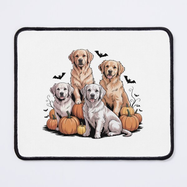 Item preview, Halloween Golden Retriever | T-Shirt designed and sold by NicolasGlowArt.