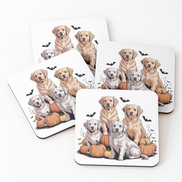 Item preview, Halloween Golden Retriever | T-Shirt designed and sold by NicolasGlowArt.
