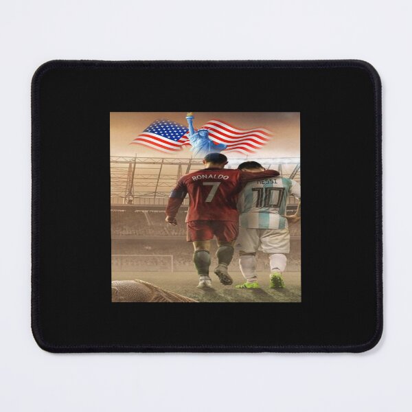 Item preview, Ronaldo & messi 7_10 football USA sports top quality redbubble designed and sold by Dyzhddij.