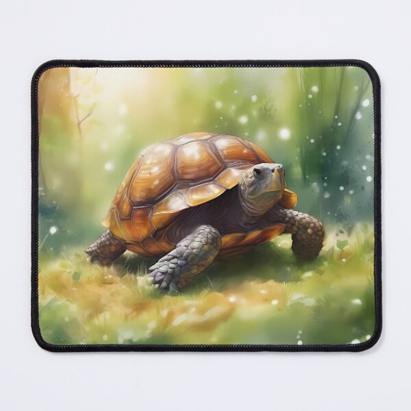 Item preview, Dreamy Tortoise in Shimmering Forest designed and sold by CalmnessbyChoice.