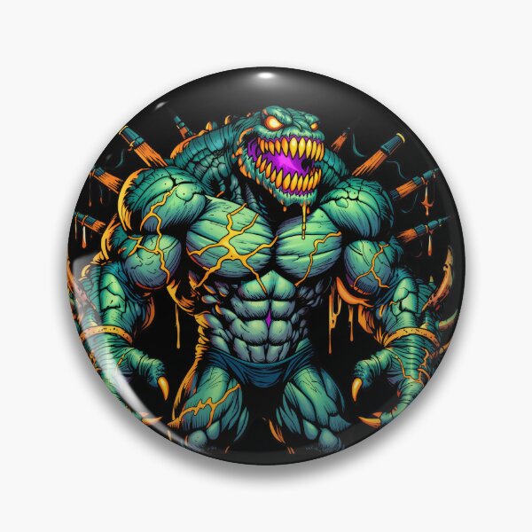Item preview, Slime Monster Comic Villain designed and sold by psychcyberpunk.