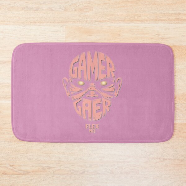 Item preview, Fierce Gamer Face Typography Art designed and sold by ElliottvkArt.