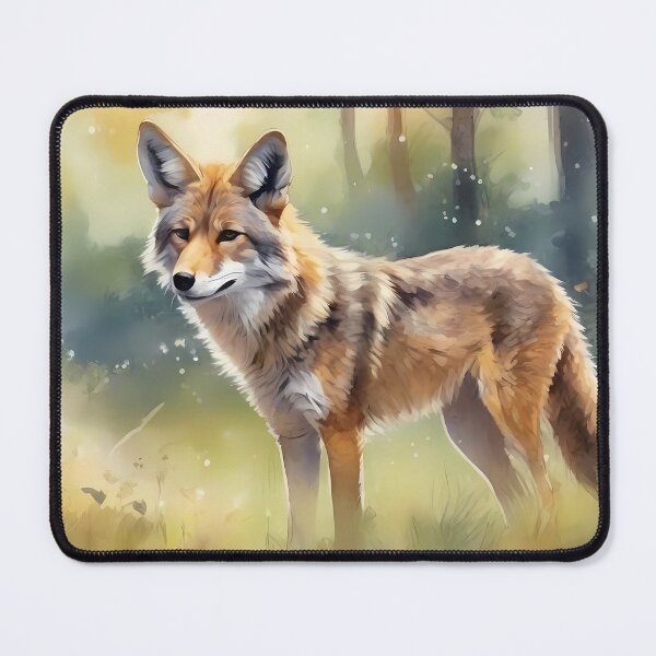 Item preview, Coyote in Woods designed and sold by CalmnessbyChoice.