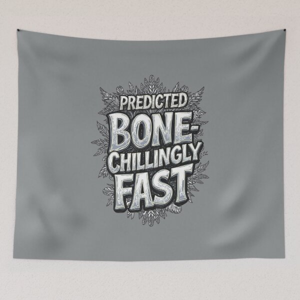 Item preview, Bone-Chillingly Fast Finish Prediction Art designed and sold by Zakrytos ★★★★★.