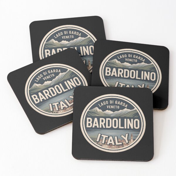 Item preview, Bardolino Italy  – Vintage Lago di Garda Scenic Travel Badge designed and sold by VividOrganica.