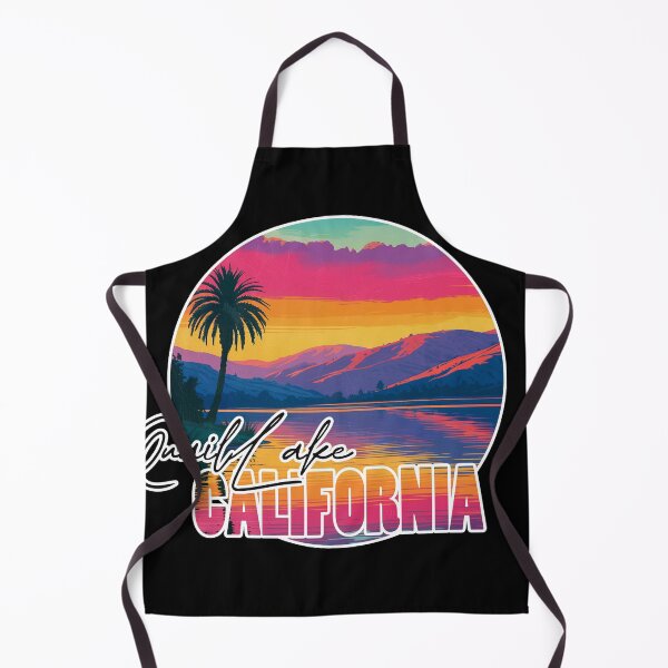 Item preview, Quail Lake, Los Angeles County, California, Lake sunset designed and sold by Wanderful-roads.