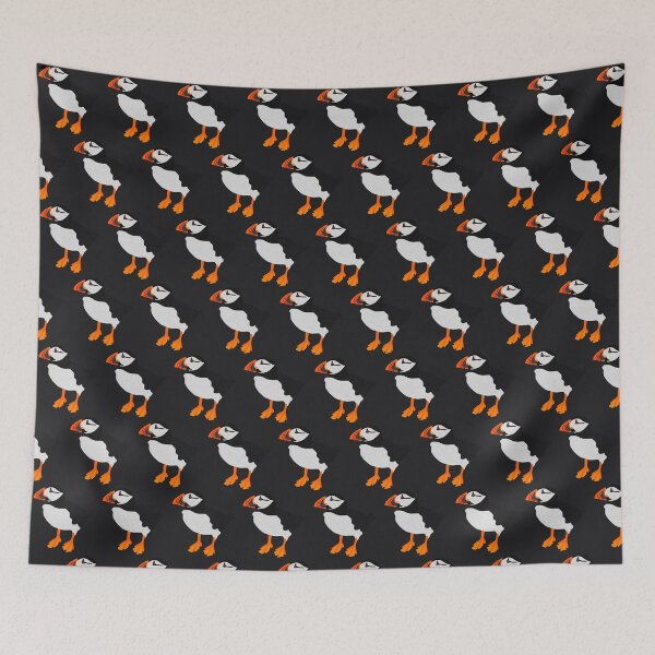 Item preview, Crochet Puffin (pattern black) designed and sold by 13mtm80-Designs.