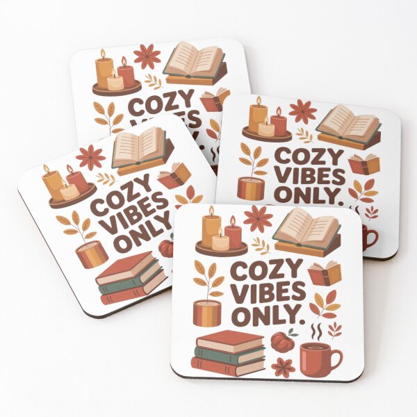 Item preview, Cozy Autumn Warm Fall Color Book Stack Coffee Candle designed and sold by JediKittenWars.