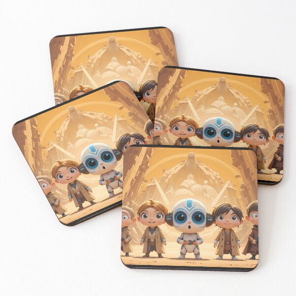 Item preview, Jedi Adorable Star Wars Characters Playful Cartoon Style designed and sold by ART ATTACK ZONE.