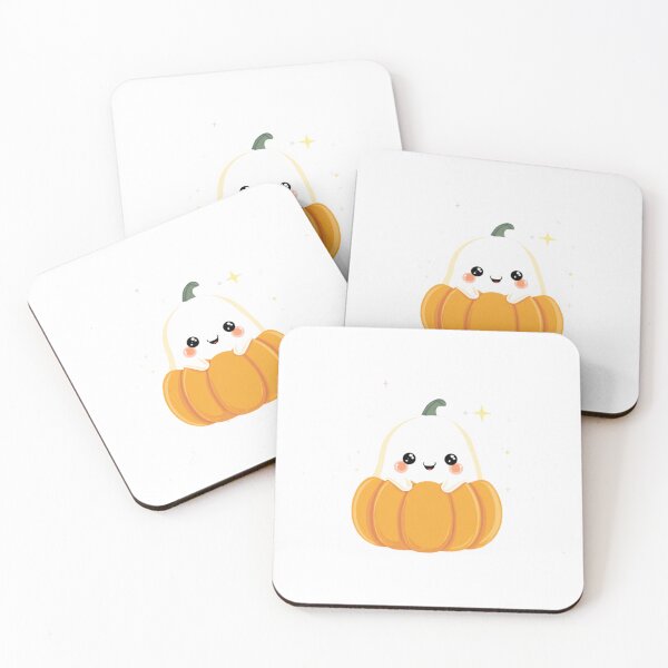 Item preview, Cute Ghost on Pumpkin | T-Shirt designed and sold by NicolasGlowArt.