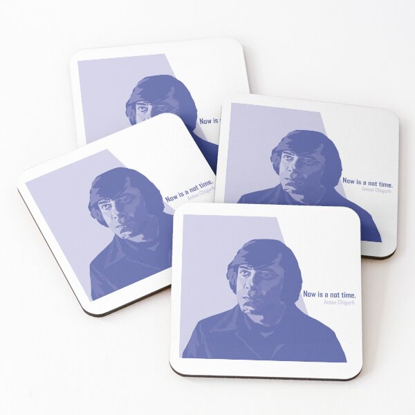 Artikelvorschau, „Jetzt ist nicht die Zeit dafür“ (Anton Chigurh) entworfen und verkauft von mayerarts.