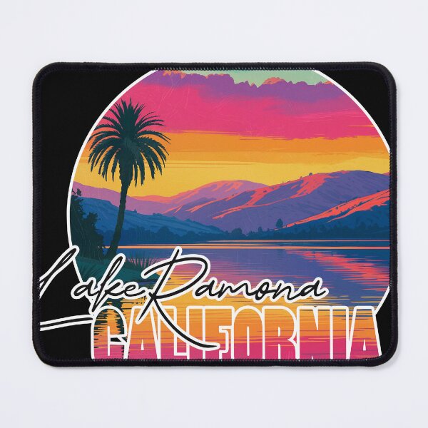 Item preview, Lake Ramona, San Diego County, California, Lake sunset designed and sold by Wanderful-roads.