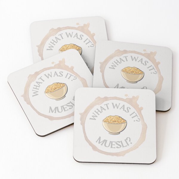 Item preview, What was it? Muesli? Victoria Wood quote. designed and sold by DontKnowMuch.