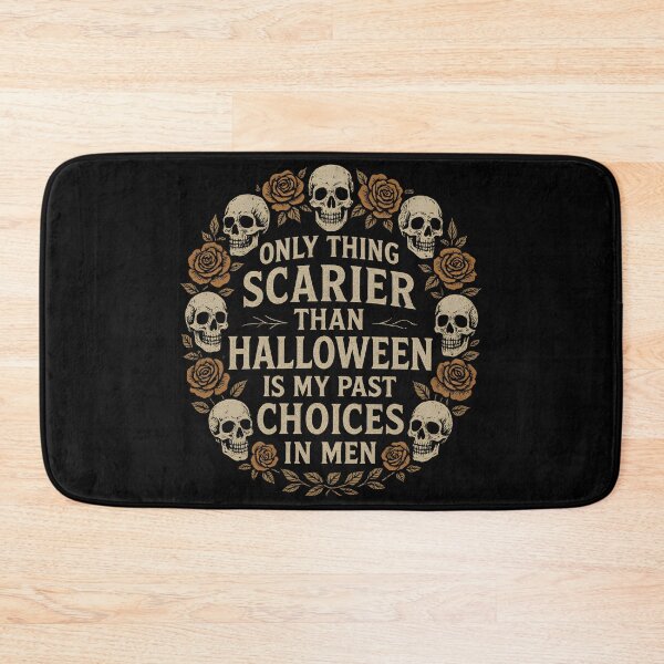 Item preview, Only Thing Scarier Than Halloween Is My Past Choices in Men Funny Halloween Quote designed and sold by AsTrooArts.