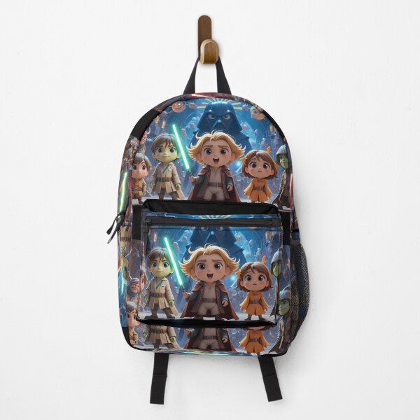 Item preview, Colorful Star Wars Characters Playful Cartoon Style designed and sold by ART ATTACK ZONE.