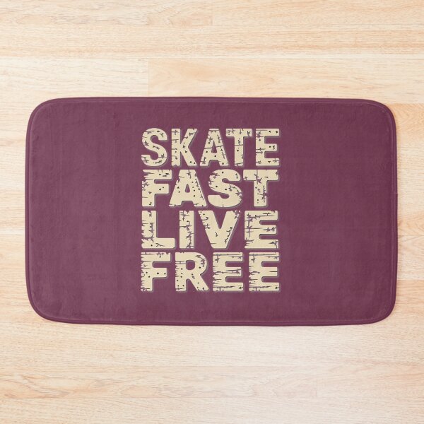 Item preview, Skate Fast Live Free Grunge Text Design designed and sold by Thomas Turner.