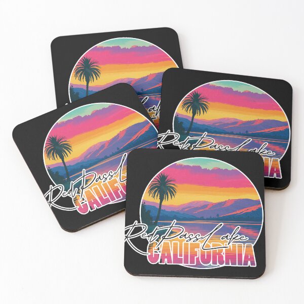 Item preview, Red Pass Lake, San Bernardino County, California, Lake sunset designed and sold by Wanderful-roads.