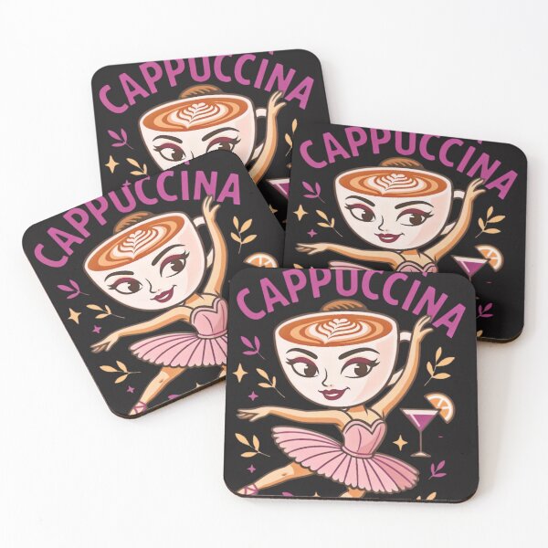 Item preview, ballerina cappuccina-italian brainrot meme designed and sold by PrintopiaHaven.
