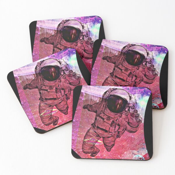 Item preview, Digital Abstract: She waits in Space Astronaut  designed and sold by BBsGifts.
