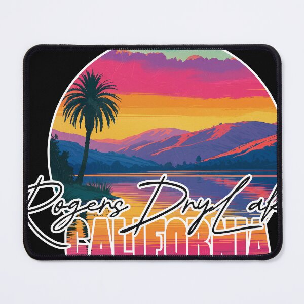 Item preview, Rogers Dry Lake, Kern County, California, Lake sunset designed and sold by Wanderful-roads.
