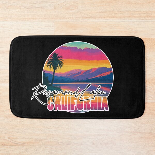 Item preview, Rosamond Lake, Kern and Los Angeles County, California, Lake sunset designed and sold by Wanderful-roads.