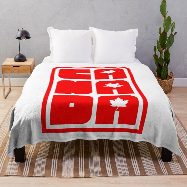 Item preview, Canada Logo Type with Falling Maple Leaf designed and sold by Artwork by Daniel Adams.
