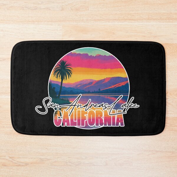 Item preview, San Andreas Lake, San Mateo County, California, Lake sunset designed and sold by Wanderful-roads.