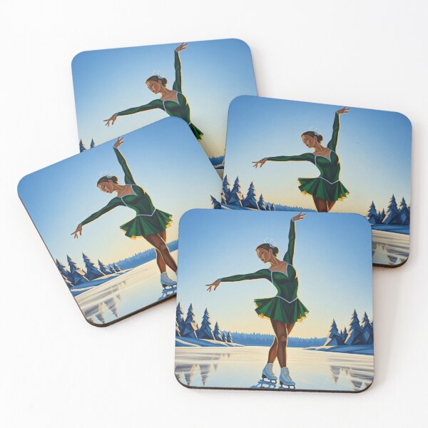 Item preview, AURORE GLACÉE (Frozen Dawn) - Original Art Deco Artwork designed and sold by elektronen.