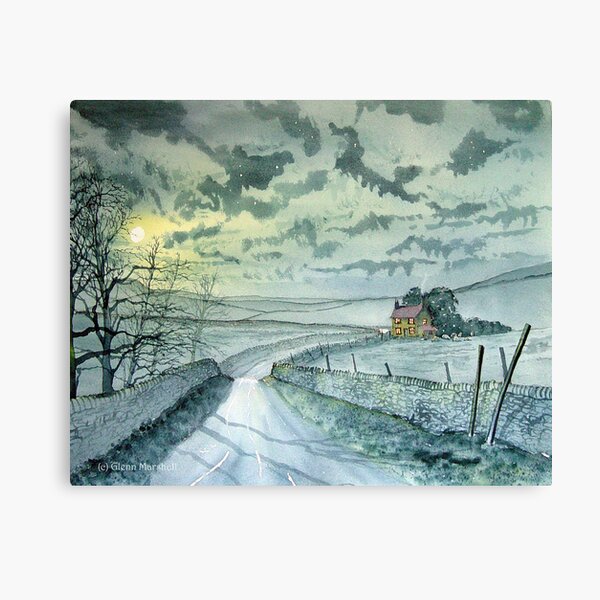 ROAD TO HALTON GILL Canvas Print
