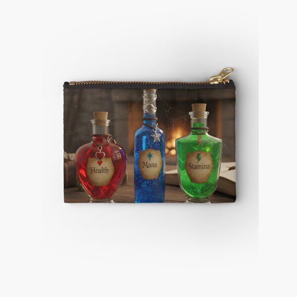 Item preview, Gamer's Potion Set - Health, Mana, and Stamina designed and sold by NanoBanana.