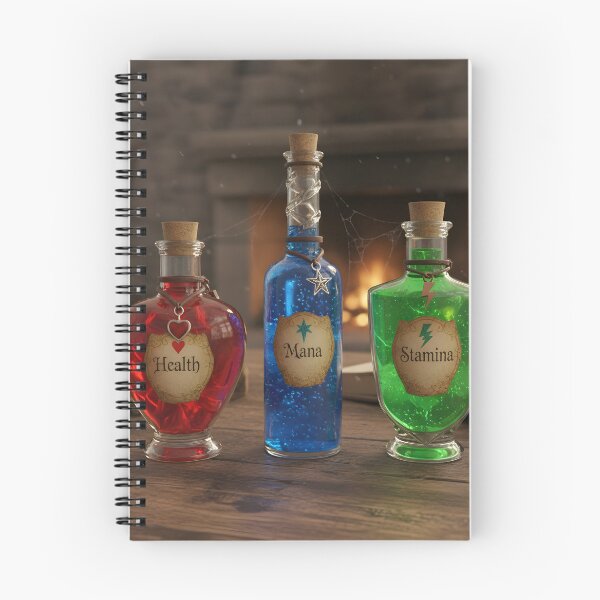 Item preview, Gamer's Potion Set - Health, Mana, and Stamina designed and sold by NanoBanana.