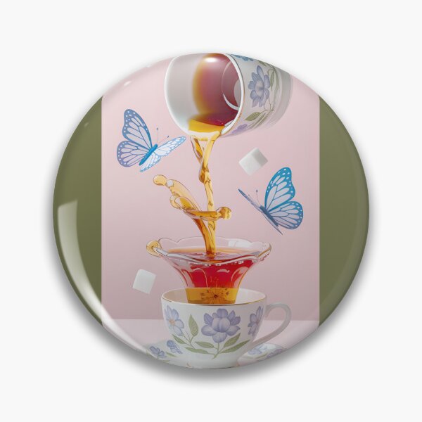 Item preview, Enchanted Tea Moment Butterflies  Sugar Cubes designed and sold by SandraqcTees.