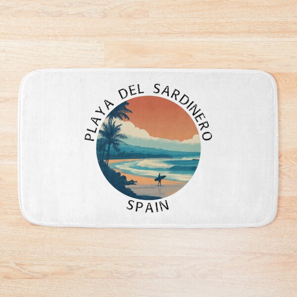 Item preview, Playa Del Sardinero - Spain (with Black Lettering) designed and sold by VelvetRoom.