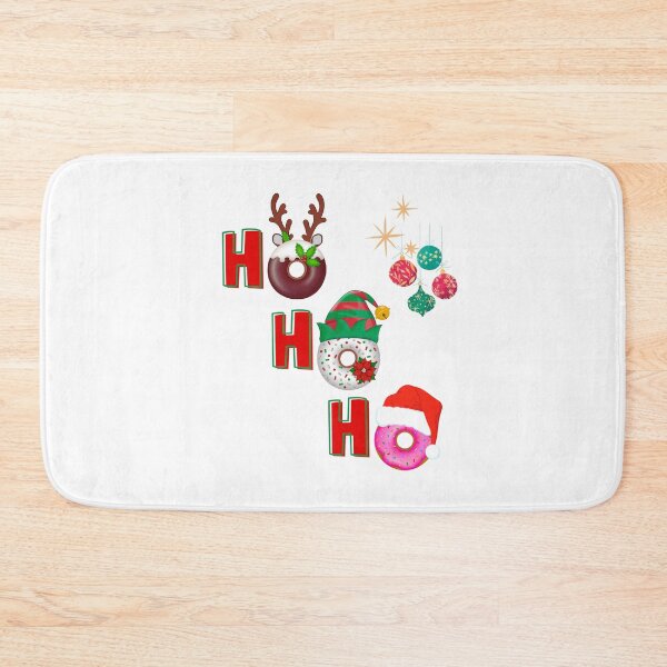Item preview, Santa's Festive Doughnut Exuberance - Ho, Ho, Ho. designed and sold by MPC-Mince-Pies.