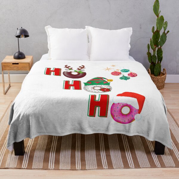 Item preview, Santa's Festive Doughnut Exuberance - Ho, Ho, Ho. designed and sold by MPC-Mince-Pies.
