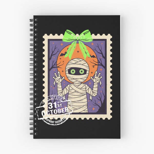 Item preview, Halloween Mummy Postage Stamp designed and sold by justyna-s28.