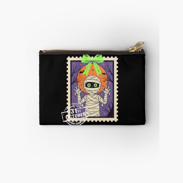Item preview, Halloween Mummy Postage Stamp designed and sold by justyna-s28.